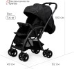 Коляска прогулочная Tomix COSY V3, (Black)