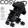 Коляска прогулочная Tomix COSY V3, (Black)