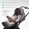 Коляска детская 2 в 1 TOMIX MIRAGE, (Grey)