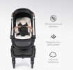 Коляска детская 2 в 1 TOMIX MIRAGE, (Black)