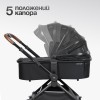 Коляска детская 2 в 1 TOMIX MIRAGE, (Black)