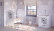 Кроватка детская Фея 701 Коала, белый