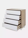 Комод RANT "BERGEN" 84см 4 ящ. Cloud White