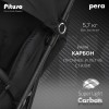 Коляска прогулочная Pituso Pera X-33, Black New/рама carbon