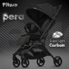Коляска прогулочная Pituso Pera X-33, Black New/рама carbon