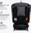 Автокресло Tomix "Major ISOFIX 360" темно-серый (0+1/2/3, 0-36кг)
