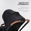 Коляска универсальная 2 в 1 TOMIX Travel, Black