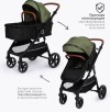 Коляска трансформер TOMIX Bonny, оливковый
