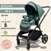 Коляска прогулочная Booni Way, зеленый