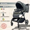 Коляска прогулочная Booni Way, темно-серый