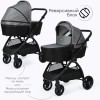 Коляска универсальная 2 в 1 TOMIX Walker, серый