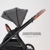 Коляска 2 в 1 TOMIX "Prime" Grey