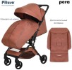 Коляска прогулочная Pituso Pera X-33, Coffee/рама carbon