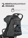 Коляска прогулочная TOMIX Easy, Black