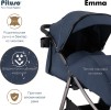 Коляска прогулочная Pituso Emma Navy Blue