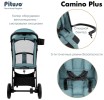 Коляска прогулочная Pituso CAMINO + Nova Green