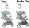 Коляска прогулочная Pituso CAMINO + Black