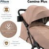 Коляска прогулочная Pituso CAMINO + Cream Beige