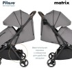 Коляска Pituso MATRIX Graphite