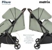 Коляска Pituso MATRIX Emerald Mood