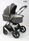 Коляска 2в1 Ining baby K622 Grey