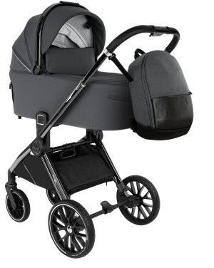 Коляска 2 в 1 Pituso Mayla Luxury Dark Grey