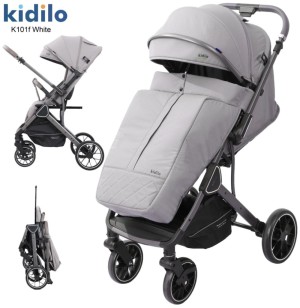 Коляска Kidilo K101F серый