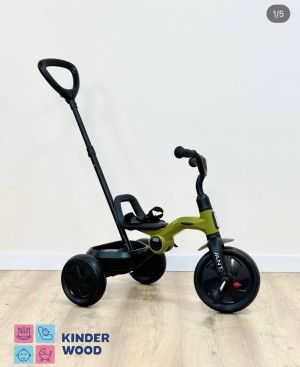 Велосипед QPlay Ant Green с ручкой