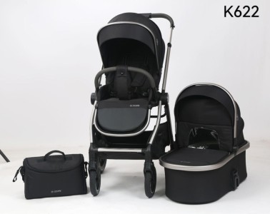 Коляска 2в1 Ining baby K622 Black