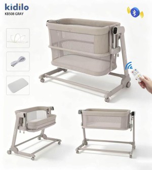 Манеж Kidilo KB508 Grey