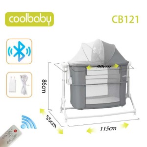 Манеж Cool baby CB121 Темно-серый