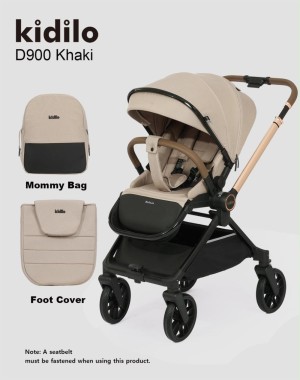 Коляска Kidilo D900 бежевый