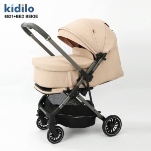 Коляска Kidilo 6521+bed beige